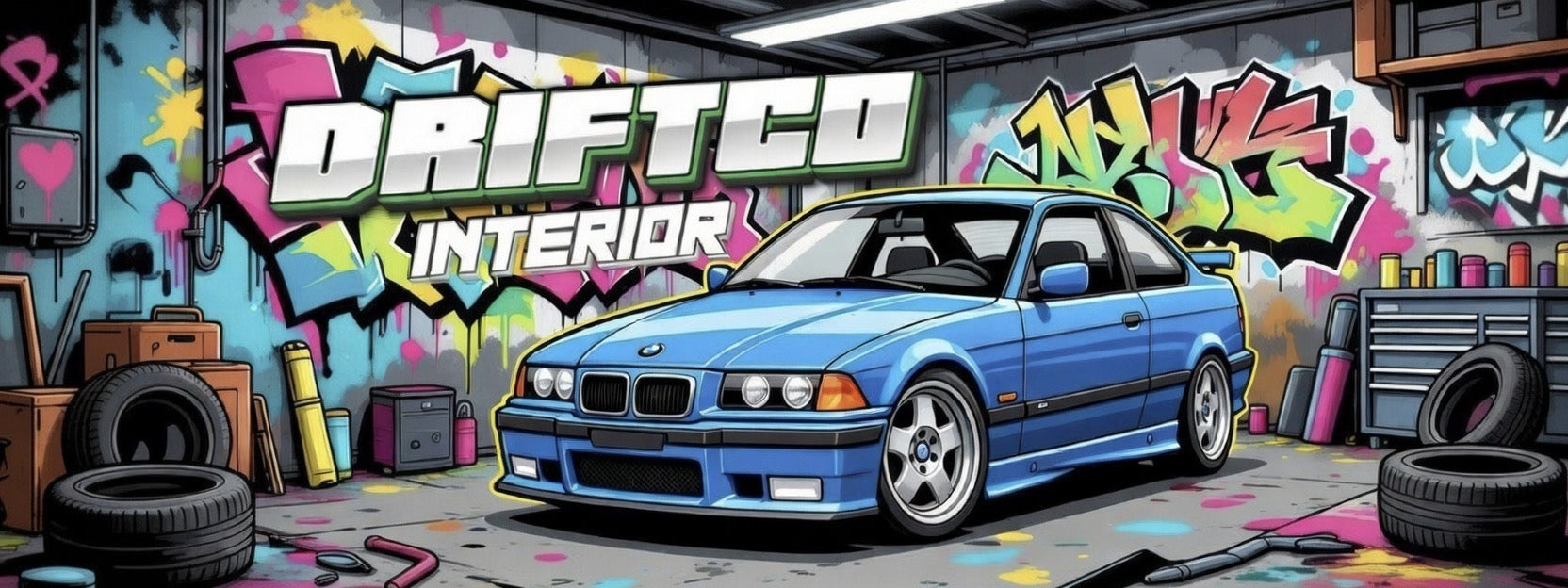 BMW E36 Workshop banner (60x240)