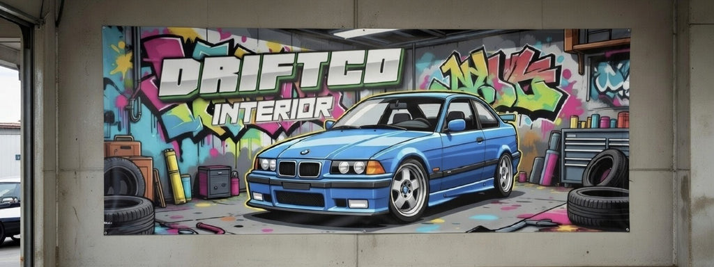 BMW E36 Workshop banner (60x240)
